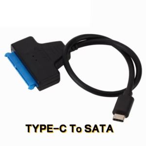 SATA to USB Cable USB 3.0 /2.0/Type-C to SATA III Hard Driver Adapter for 2.5" HDD/SSD SATA III Hard Disk Drive USB SATA Convert