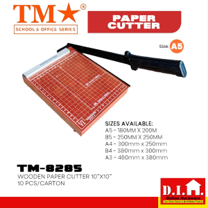 Do It Home TM-8286 Wooden Paper Cutter 8 x 7 Inches WA5