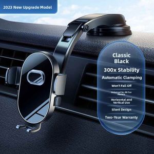 MONLEYTA | Germany New 2025 Car Phone Holder Foldable Suction Cup Dashboard Universal Navigation Fixed Modern Luxury Business Gentleman