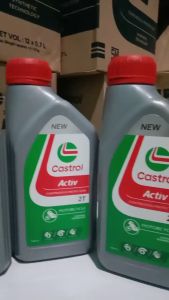 OLI CASTROL ACTIV 2T 700ML ISI 12 BOTOL 1 DUS PERDUS KEMASAN BARU NEW