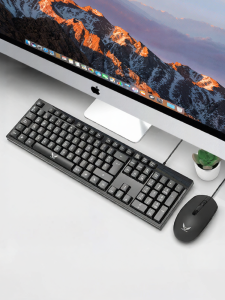 Wireless Keyboard Bluetooth Mouse Set Office Quiet Sound Wired Computer Notebook Compatible Huawei Desktop 847 Key Mouse Kit