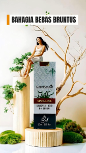 Barrier Serum Spirulina Whitening AHA Redakan Jerawat Dan Pori Pori Dengan Panthenol Series