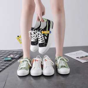 Sepatu Sneakers Kanvas Wanita kanvas casual shoes sepatu tali SIK A15 TANPA KOTAK SEPATU