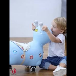 Music Kids Baby Cartoon Bicycle Sliding Car Children Riding Toys Kereta Muzik Kanak-kanak Mainan Bayi Budak Basikal 滑行车 F02