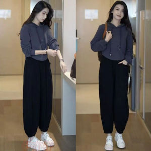 ชุดสองชิ้นลำลองฤดูใบไม้ร่วง 2025 สำหรับผู้หญิง ชุดกระชับสัดส่วน ปกปิดเนื้อผ้า ชุดทำงาน ชุดลำลอง ชุดกระชับสัดส่วน ชุดกระชับสัดส่วน