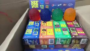 2026New .Dr Pepper X Nee Doh Mini Candy NeeDoh Gumdrop Soft Sensory Fidget Toy Stress Relief Squeeze Ball Blind Box