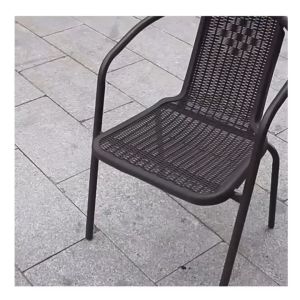 AI Home💕ชุดโต๊ะในสวน โต๊ะชุดรับแขก กันแดดกันน้ำ ทนทาน แข็งแรง โต๊ะกระจกทรงกลม Outdoor table set