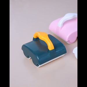 ลูกกลิ้งเก็บขน กระดาษฉีกได้ แปรงลูกกลิ้งในครัวเรือน ติดผม ลูกกลิ้งคู่ ติดผมบนเตียงนอน เศษฝุ่น ขจัดขนแมวและขนสุนัข