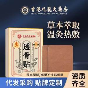 （ Special Effects Stickers ） Mugwort and Panax Notoginseng Bone Penetrating Patch   TikTok Same Style Heating Patch Multi-Part Adhesive   Wholesale Mugwort Pain Relief Patch Joint Patch