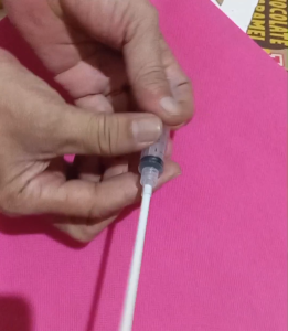 Suntikan Spet Parfum Tinta - Upgrade Jarum Plastik Parfum tinta catridge