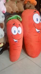 Gấu bông cà rốt vui vẻ đáng yêu - Size từ 65cm đến 85cm - Quà tặng gấu bông cà rốt êm mịn cho bé.