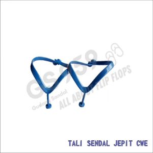 Tali Sendal Jepit Cewek Warna Biru