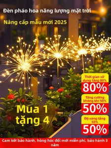 YUANMUXUAN | Waterproof Solar Firework Light for Garden Decor