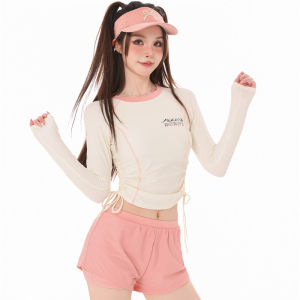 Lyseacia Hợp Thời Trang Mùa Hè Peplum Đồ Bơi Cho Phụ Nữ Backless Một Mảnh Áo Tắm Phụ Nữ vải có kết cấu Tay Ngắn Đồ bơi Với ôm bụng Cho Hồ Bơi Và Phòng Tập Thể Dục