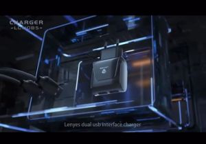 LCH085 - Charger LENYES LCH-085 12W 2.4A 2USB adapter dengan kabel charger original