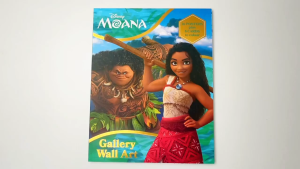 Disney Moana Gallery Wall Art 16 Posters 8 Cards Giant Colouring Book For Kids
