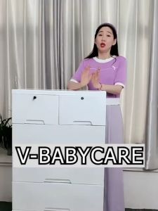 LOKER//LEMARI LACI BAYI DAN BALITA//MOTIF BATIKJATI PUTIH - / Lemari Laci Bayi dan Balita Susun 3 dan Susun 5 PREMIUM CLASS