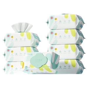 SHI YUE JIE JING | Hand Mouth Use Baby Wipes