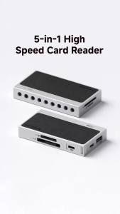 Hagibis | Hagibis High-Speed Memory Card Reader USB C to CFexpress Type A/Type B/SD/Micro SD Multi-Port Adapter for Canon Camera Laptops