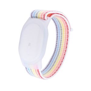 Nylon Braided Wristband Case for Xiaomi Tag Tracker Strap Kids Anti-Scratch Cover Accessories for Xiaomi Tag GPS Bracelet