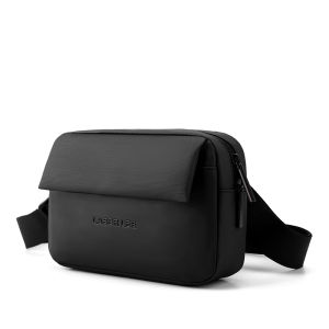 CSONLINEMALL Men Crossbody Bag Multifunctional Chest Bag Waterproof Street Pouch Bag
