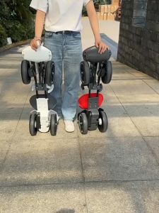 Xe điện di động bốn bánh chạy điện Go-Kart dành cho trẻ em không cần lắp đặt - Xe điện gấp gọn Go Kart