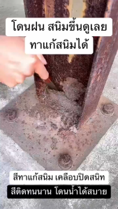 【50ปี สีไม่หลุดลอก】สีกันสนิม สีกันสนิมเหล็ก อัพเกรดใหม่ แห้งเร็ว ใช้งานง่าย สีน้ำสีโลหะ สีทาเหล็กกันสนิม สีทาทับสนิม สีทาสนิม สีทาสนิมเหล็ก ฟื้นฟูพื้นผิวโลหะ ใช้ได้กับเหล็ก เครื่องจักร และท่อโลหะ Anti Rust Paint For Metal