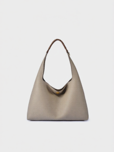 Dissona | Urban Light-colored Genuine Leather Womens Crossbody Bag