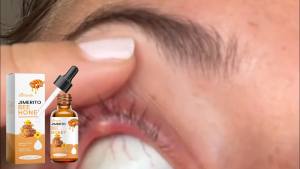 Ximonth Jimerito Honey For Eyes 30ml Refreshing Moisturizing Soothing Eye Drops With Glycerin Panthenol Sodium PCA For Dry Eyes Relief And Comfort
