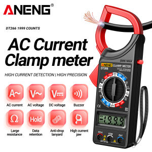 ANENG | Digital Clamp Meter 1000A High Current 750V AC Voltage 1000V DC Voltage Detection Electrician Maintenance Tool ANENG DT266-8