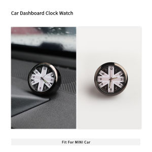 1PC Universal Car Dashboard Clock Ornaments Watch For MINI Cars Decorative And Practical Clock Car Interior Accessories