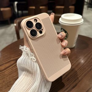 CHUANGYIWEI | Vỏ Điện Thoại Thời Trang Thông Gió Cho iPhone