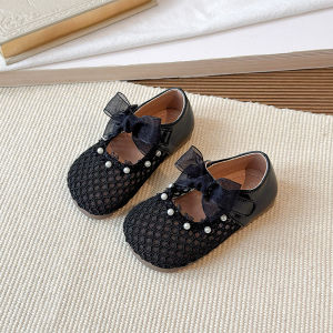 Hollow Out Bow Princess Shoes