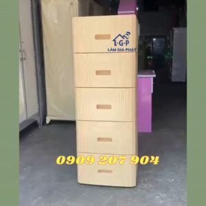 TỦ NHỰA DUY TAN 5 TẦNG MINI NHỎ GỌN XINH XẮN HCM