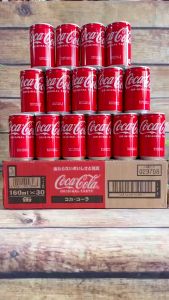 Coca Nhật Mini – Lon 160ml –Thùng 30 lon nước ngọt có ga coca mini Nhật Bản