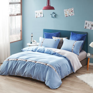 M·J BABY | Bộ Đồ Giường Trẻ Em Bằng Cotton Sợi Dài