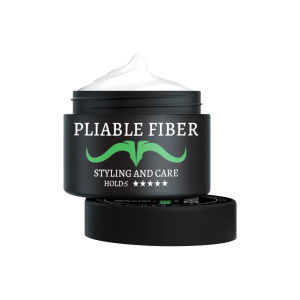 Ouhoe Pliable Fiber Styling And Care Men Hairstyle Cream Broken Hair Treatment Styling Gel Fluffy Natural Styling Cream Long Lasting Stereotype Help Texturing Shaping Molding Sculpting(68g)