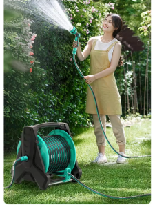 Portable High Pressure Washer Car Washer Heavy Duty High Pressure Water Gun With Hose Storage Rack