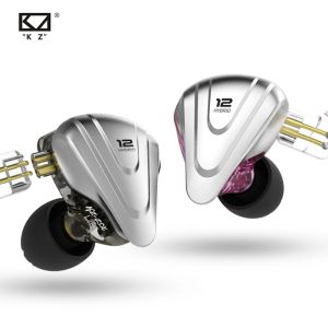 KZ ZSX Terminator 5BA 1DD Hybrid In-ear Earphones HIFI Metal Headset Music Sport ZS10 PRO AS12 AS16 ZSN PRO C12 A10 V90 DMG