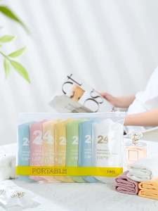 [TrekLite] 5PCS Travel Woman Disposable Panties Ladies Pure Cotton Sterile Underwear Maternity Pregnant Confinement