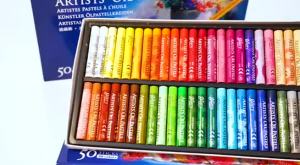 MUNGYO Artist Oil Pastel Set 12/25/50 Professional Painting Drawing Graffiti Art Crayons Washable Round Non Toxic Sticks