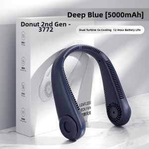 SENXUN | Portable Silent Bladeless Neck Fan for Outdoor Use