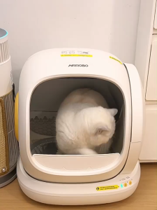 [SG STOCK]C20 75L Fully Automatic Cat Litter Box| Open-Top Design +Upgraded Safety |Wifi App ControlEnclosed Deodorizer