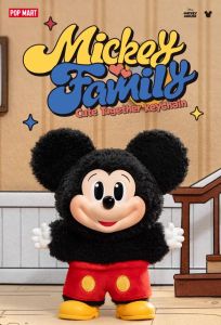 POPMART Bubble Mart Mickey Family Cute Together Pendant Series Handmade Blind Box