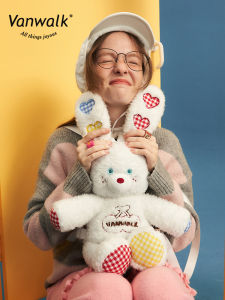 VANWALK | Cute Ghostly Sweet Heart Plush Backpack