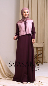 NIBRAS SVASANA 007 GAMIS DEWASA TERBARU NIBRAS