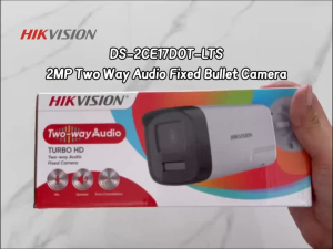 (New) HIKVISION 2MP Smart Hybrid Light Two Way Audio Bullet Analog CCTV Camera Speaker CCTV Camera