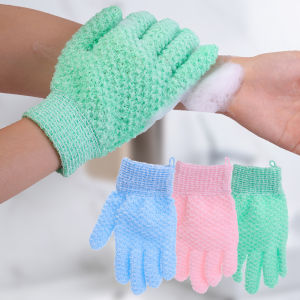 New Cleaning Bath Glove Shower Scrub Body Massage SPA Five-Finger Bathroom Accessories