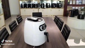Nồi chiên không dầu dung tích 7 lít công suất 1800w chiên nướng gà vịt 25kg không cần đảo lật