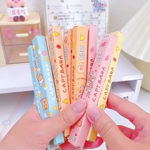 【1-3 Days Delivery】1PCS Panda/Capybara Blind Box Creative Surprise Gel Pen for Students 0.5mm Fast-drying Ink Pen Cute Student Stationery